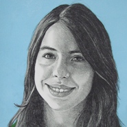 Camila  2010  lino en potlood